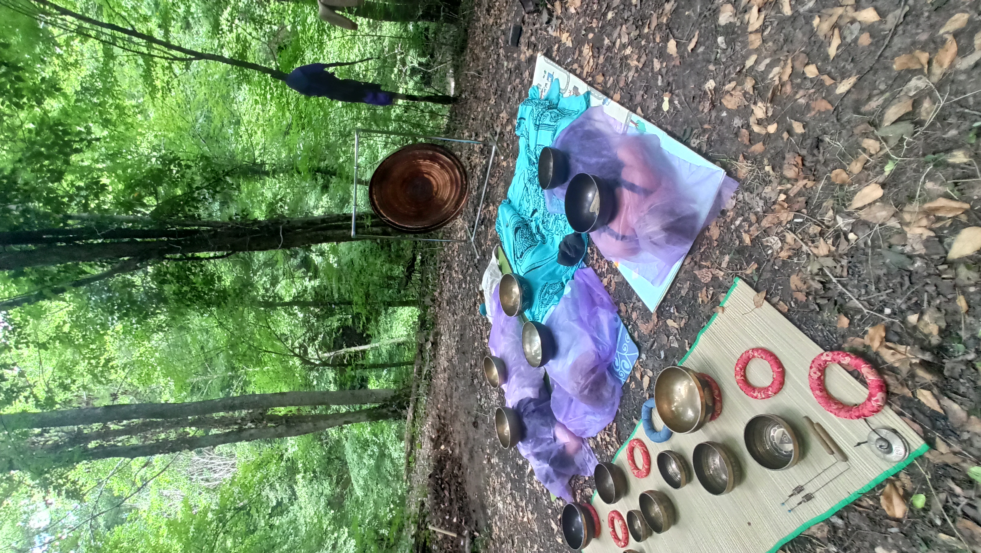 Индивидуальная практика звукотерапии с поющими чашами